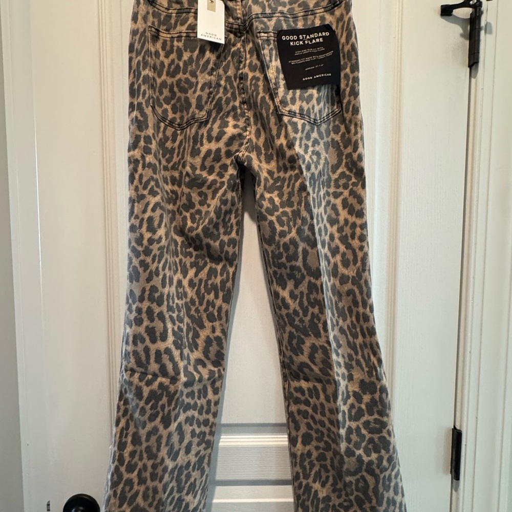 Good American Wild Patterned Jeans - Picture 1 of 4